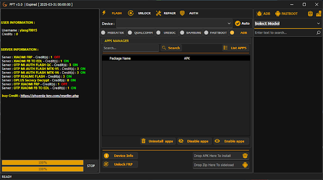 Phoenix Flash Tool