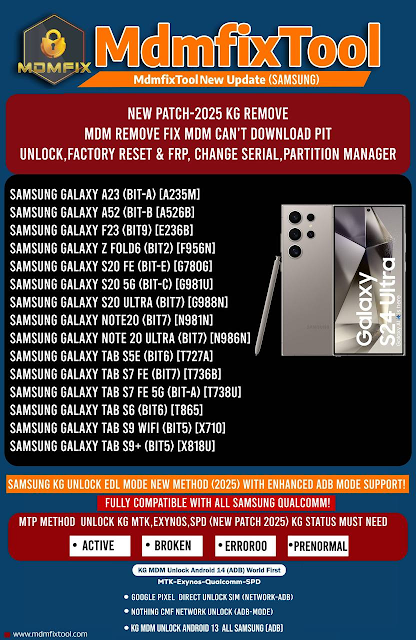 MDM Fix Tool V1.0.7.8 Free Download